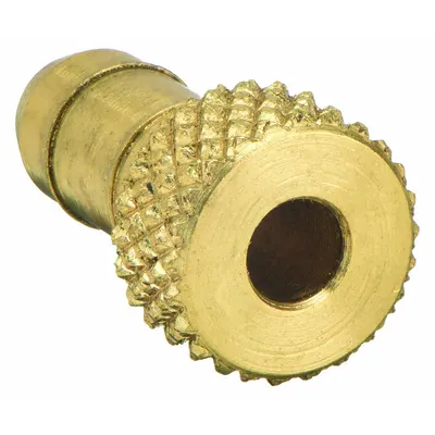 PARKER 20-4 Expansion Brass Barbed Tube Fitting, 5/32 in ID, Barbed, Brass - Expansion Brass Barbed Tube Fittings