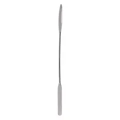 APPROVED VENDOR Stainless Steel Mirror Spatula, 7 3/4 in L, 2 in W, Silver, Non-Sterile, HS15907