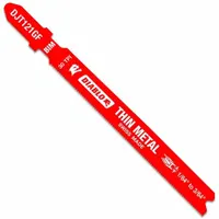 DIABLO Jigsaw Blade: 30, 3 5/8 in Blade Lg, Bi-Metal, Flex for Curved Cuts Cutting Edge, Metal, 5 PK (MPN DJT121GF5)