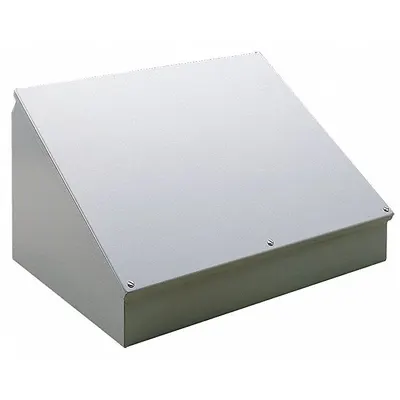 HOFFMAN C8C16 Consolet Enclosure, Steel, 8 x 16 x 7.09 in, NEMA 12/13, IP65 - Consoles