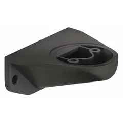 Wall-mount bracket for mounting KombiSIGN 40 modular tower lights to walls. Black housing with IP69k rating for high-pressure washdown environments. Overall height 1 3/16 in. Compatible with KombiSIGN 40 series.