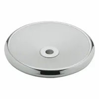 JW WINCO Solid Hand Wheel: Solid, Aluminum, 1/2 in Bore, 125 mm Dia, Silver Polished (MPN 4BE97)