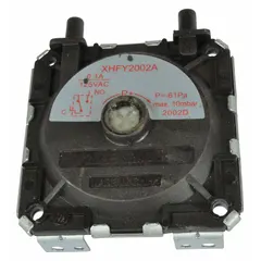 This back pressure switch is designed for use in HVACR systems to monitor and control pressure in ducts or refrigeration lines. It activates or deactivates components when pressure reaches a set point, helping protect equipment from damage. Suitable for commercial HVAC, refrigeration, and industrial ventilation applications.