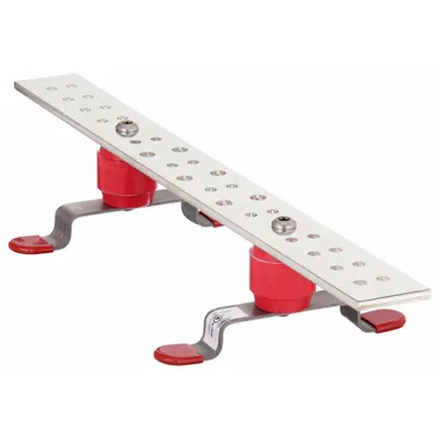 PANDUIT GB2B0312TPI-1 Telecom Grounding Busbar - Grounding Busbars with Standoffs