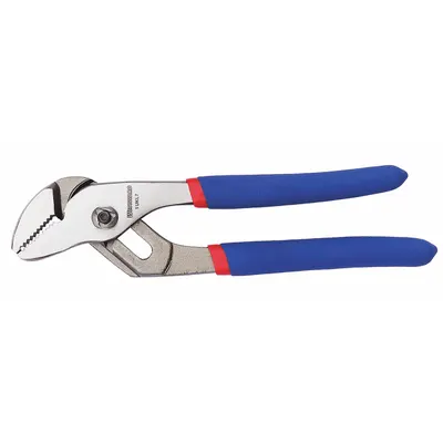 WESTWARD Tongue and Groove Plier: Flat, Groove Joint, 1 in Max Jaw Opening, 6 5/8 in Overall Lg - Flat-Jaw Tongue & Groove Pliers