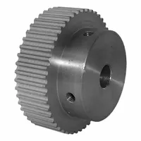 DAYTON Timing Pulley: Curvilinear, Fixed, For HTD Timing Belt Section, For 9 mm Belt Wd, 48 Teeth (MPN 48-3M09M6A8)