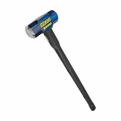 ESTWING Club Hammer: Steel, Steel Handle, 8 lb Head Wt, 1 7/8 in Dia, 30 in Overall Lg - Standard Sledge Hammers