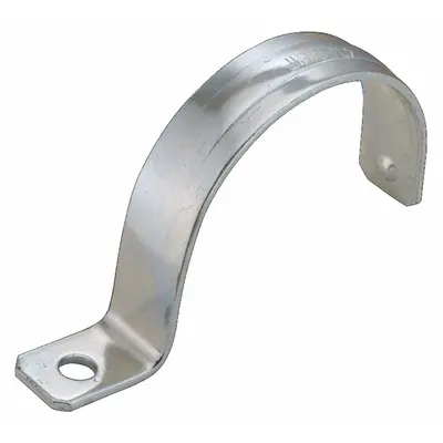 RACO Cable and Conduit Strap: 4 in Trade Size, Steel - Surface Mount Clamps for Conduit & Pipe