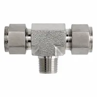 Compression x Compression x MNPT configuration. Part of the NS2601 series, compatible with Parker CPI brands. Used for leak-tight connections in industrial instrumentation systems, joining tubing to threaded ports