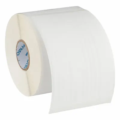 ABILITY ONE Combined Label and Ribbon Cartridge: 4 in x 2 1/4 in - Ability One Thermal Transfer Precut Label Roll Cartridges