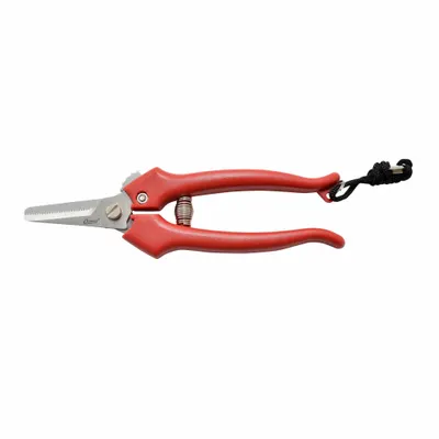 CLAUSS Wire Cutter: Ambidextrous, 6 in Overall Lg, Straight, Stainless Steel, Pointed - Spring-Assisted Shears