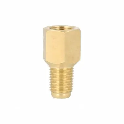 WEKSLER Pressure Gauge Snubber: Stainless Steel, Filter, Stainless Steel FNPT, 0 Pistons - Lead-Free Brass Filter-Type Snubbers for Drinking Water