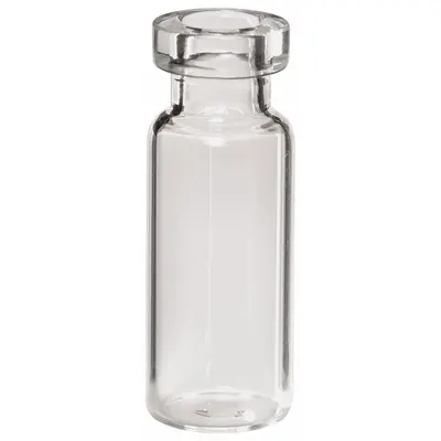 KIMBLE Vial: 2 mL, No Closure, 12 mm Body Dia, Round, Colorless - Glass Chromatography Vials