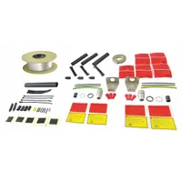 APPROVED VENDOR Electric Heating Cable Kit: For Indoor Only, 100 ft Cable Lg, 240V AC, Hardwired