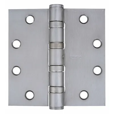 BEST FBB168 4 5X4 DOOR HINGE US26D STL Full Mortise Butt Hinge - Full Mortise-Mount Butt Hinges