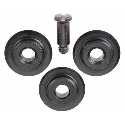 OEM Cutter Wheel Repair Kit, 3 Steel Wheels, 1/2 in Overall Length, for Copper - Wheels for Pipe, Tubing & Conduit Cutters
