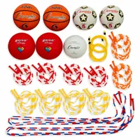 CHAMPION SPORTS Playground Activity Kit: 8 1/4 in_8 1/2 in_13 1/2 in_15 in Overall Dia, 7 Balls (MPN upgset2)