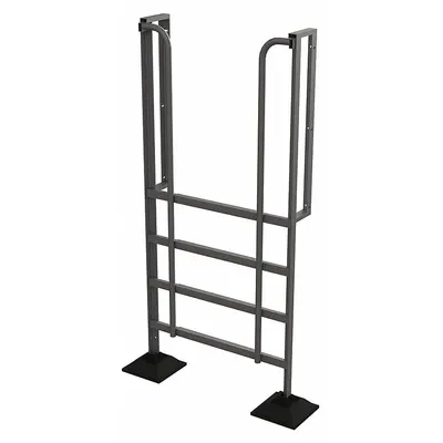 TRI-ARC Configurable Platform Ladder: 7.7 ft Overall Ht, 52.3 in Overall Wd - Rooftop Base Ladders & Stairs