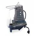 This ZOELLER submersible sump pump is designed for removing accumulated water from basements, crawl spaces, and other low-lying areas. It operates automatically with an integral vertical float switch, delivering 79 gpm at 10 feet of head. The pump features a 1-1/2 inch FNPT discharge and is rated for 115V AC power.