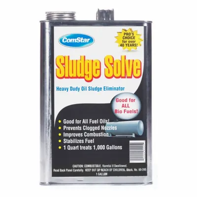 COMSTAR Sludge Eliminator: 1 gal, Fuel Oil Compatible - Heating Fuel Oil Sludge Removers