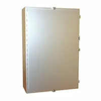 HAMMOND Electrical Enclosure: Stainless Steel, 36 in x 24 in x 10 in, NEMA 12/13/3R/4/4X, w/Panel (MPN 1418N4SSL10)