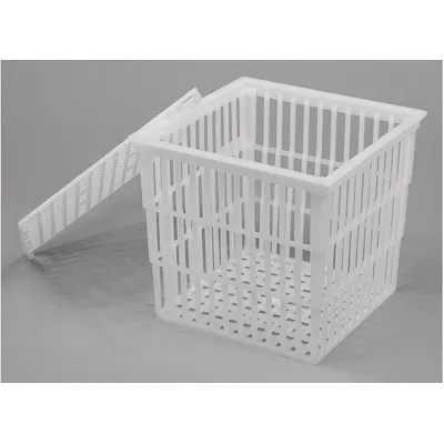 SP SCIENCEWARE Test Tube Basket: 6 in Overall Wd, 6 in Overall Ht, 6 in Overall Lg, Polypropylene - Lab Storage Racks