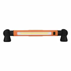 Battery-powered LED underhood light with 1,000 lm max brightness. Features built-in battery, push-button switch, and hook/magnet mounting for hands-free use in automotive and industrial maintenance tasks.
