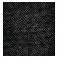 This extra heavy duty mesh tarp measures 19.5 ft by 19.5 ft and is made of 40 mil vinyl with a PVC coating. It weighs 22 oz per square yard and is black in color. Suitable for covering equipment, materials, or worksites to provide protection from weather and debris in industrial environments