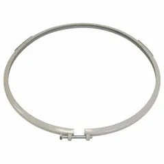 Locking ring for plumbing applications. Used to secure connections in pipe assemblies or fixtures. Constructed for general plumbing use.