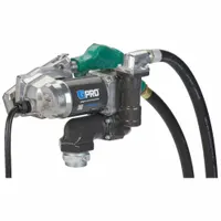 GPI Electric Drum Pump: 12 V DC, 2/5 hp HP, 25 gpm Max. Flow Rate, Pump with Hose & Nozzle, Bung (MPN V25-012AD)