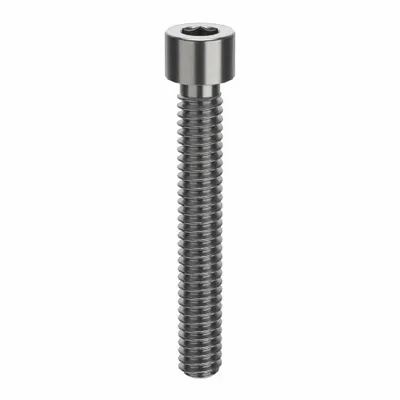AMPG Socket Head Cap Screw: 1/4"-20 Thread Size, 1 3/4 in Lg, Std, Plain, Stainless Steel - Inch System Standard Socket Head Cap Screws