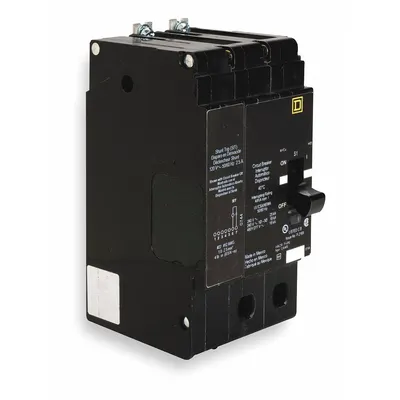 SQUARE D Miniature Circuit Breaker: 40 A, 277/480V AC, Single Phase, 18kA at 277/480V AC - EDB & EGB Series, Bolt-On Square D Miniature Circuit Breakers