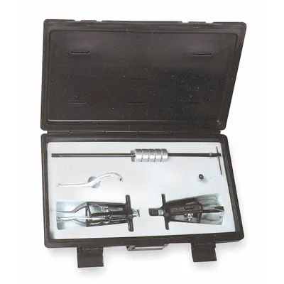 POSI LOCK Mechanical Jaw Puller Set: Internal, 2.5 lb Wt, 1 in – 5 in Spread, 5 in Lg - Slide Hammer Jaw Puller Sets