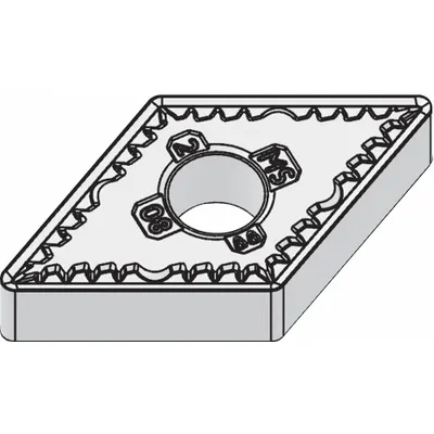 WIDIA Diamond Turning Insert: DNMG441MS - Diamond Indexable Turning Inserts
