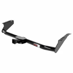 Class III hitch for Toyota Sienna. Carbon steel construction with powder-coated finish. 3,500 lb gross trailer weight capacity and 3,500 lb gross vehicle weight capacity. No drilling required for installation.