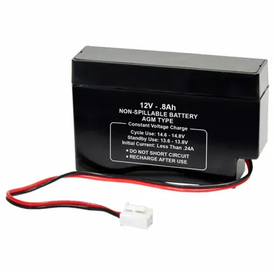 OEM Sealed Lead Acid Battery: 12V DC - AGM Sealed Lead Acid Batteries