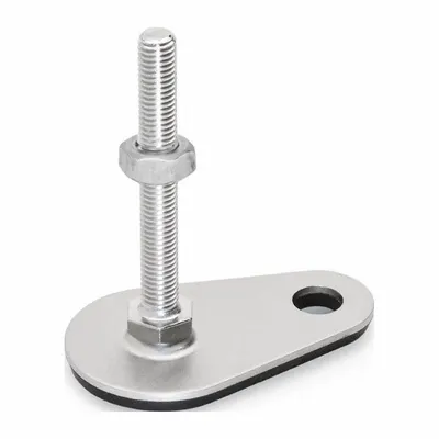 JW WINCO Non-Skid Male Leveling Mount - Non-Skid Male Leveling Mounts