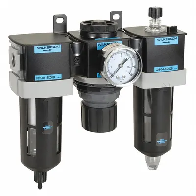 WILKERSON Filter/Regulator/Lubricator: 3/4 in NPT, 110 cfm, 150 psi Max Op Pressure - Wilkerson Filter, Regulator & Lubricators (FRLs)