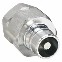 SNAP-TITE Hydraulic Quick Connect Hose Coupling: 1/4 in Coupling Size, Steel, Fluorocarbon (MPN VEAN4-4FV)