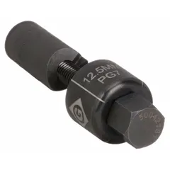 This GREENLEE knockout punch and die set produces a 31/64 in hole in 16 ga sheet steel. It includes a 7/16 in wrench and is supplied in a plastic carrying case. Used for creating clean openings in electrical enclosures, panels, and junction boxes for conduit fittings or cable connectors.