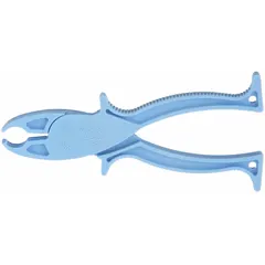 Insulated fuse puller for removing and installing cartridge fuses with diameters from 13/32 in to 13/16 in and current ratings from 1 A to 60 A. Length: 7 1/2 in. Suitable for use in electrical panels and equipment during maintenance or repair tasks.
