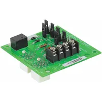 Replacement control board for selecting and managing cubic feet per minute (CFM) airflow settings in HVAC systems. Used to regulate air volume for efficient heating and cooling operations in commercial or industrial units