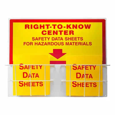 ACCUFORM Information Center: Information Center, 24 in Overall Ht, 30 in Overall Wd - Safety