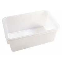 APPROVED VENDOR Tote Box: Rectangular, Polypropylene, 5.67 L, 12 in Overall Lg, 7 3/4 in Overall Wd (MPN 410535)