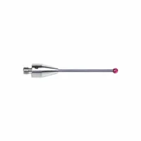 INSIZE M3 Stylus: CMM Straight Stylus, Ball, Straight, 0.079 in Ruby Ball Tip, M3 Stem Thread Size (MPN ISQ-01-3020-050TTR)