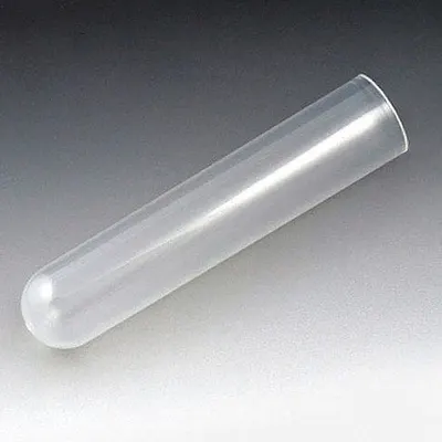GLOBE SCIENTIFIC Test Tube: Test Tube, Polypropylene, 8 mL Capacity - mL - Plastic Culture Tubes