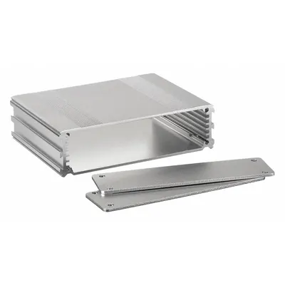 BOX ENCLOSURES B2-080SI Metallic Enclosure, Silver, NEMA 4, 1x4x3 in - Metallic Boxes