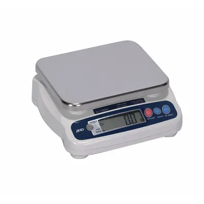 A&D WEIGHING Food Scale: 7 1/2 in Weighing Surface Dp, 9 in Weighing Surface Wd - Food Scales