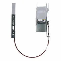 Flange mounted cable operating mechanism with 36-inch cable for remote operation of PowerPact B circuit breakers. Rated 125 A, supports 2 and 3 pole configurations. Compatible with NEMA 1, 3, 3R, 4, 4X, and 12 enclosures.