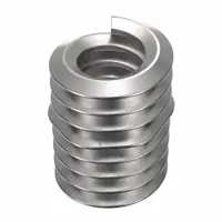 HELI-COIL Helical Insert: Tangless Tang Style, Free-Running, #6-32 Thread Size, Plain, 1,000 PK (MPN T1185-06C276S)